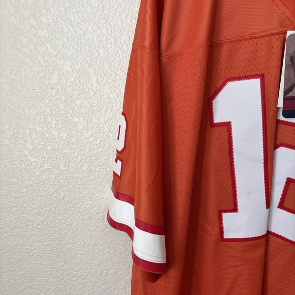 Reebok  Doug Williams Tampa Bay Buccaneers #12 Orange Jersey L - Picture 6 of 16